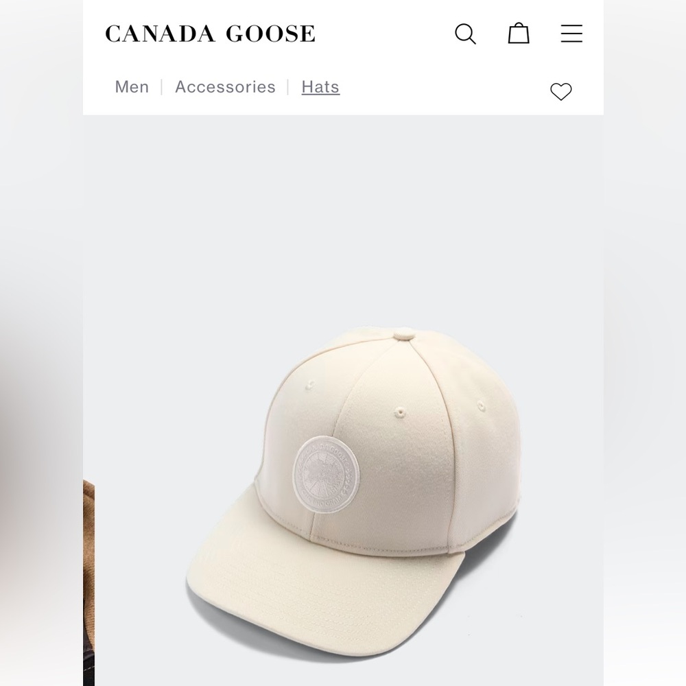 Canada Goose Tonal Cap